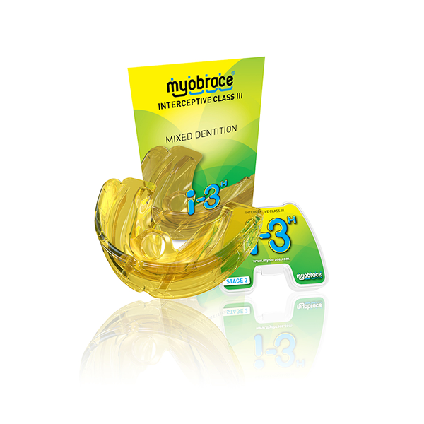 Mi-3HSc (i-3H) Myobrace Этап 3 при аномалиях III кл. Ретенция SMALL (MRC)